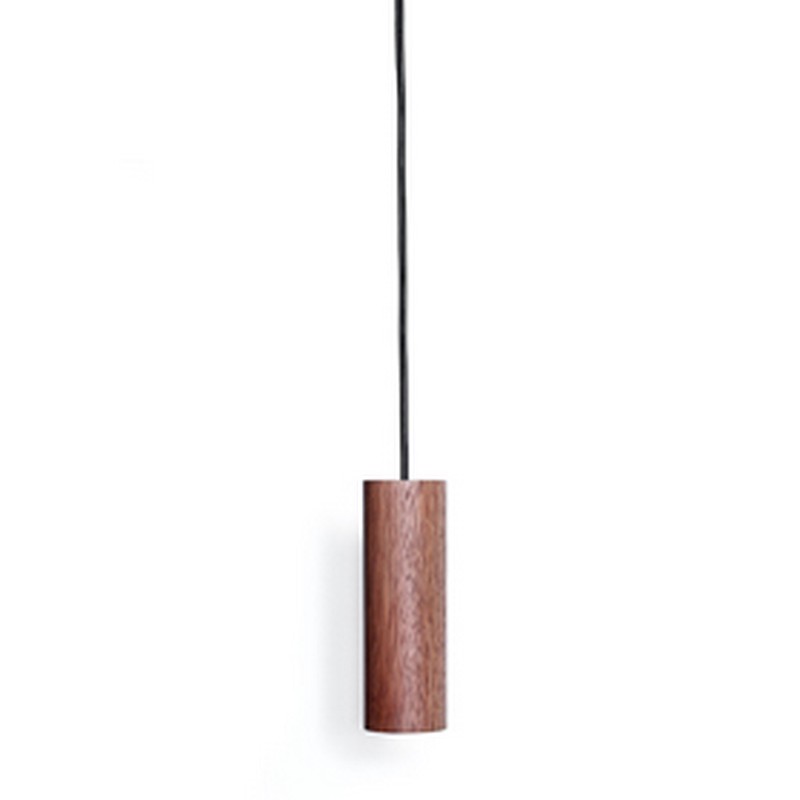 lampara de maderaen forma de cilindro